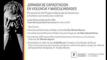 La jornada, que se desarrollará en el Teatro Unión, es libre y gratuita y está destinada a operadores educacionales. (GOBIERNO DE PERGAMINO)