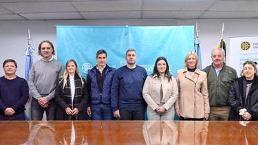 La diputada Paula Bustos viene manteniendo reuniones con autoridades provinciales con el fin de lograr que se activen cuanto antes las obras en la ruta Nº 32.