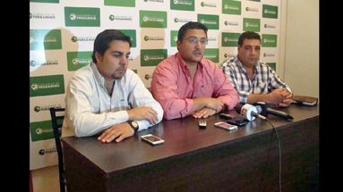 Federico Beltrán, Pablo Mazzei y Miguel Artero. (LA OPINION)