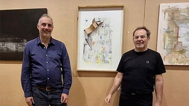 Paulo Scarlato y Miguel Vecino presentan Obraje, una propuesta que explora los cruces entre arte, arquitectura y diseño. Paulo Scarlato y Miguel Vecino presentan Obraje, una propuesta que explora los cruces entre arte, arquitectura y diseño.