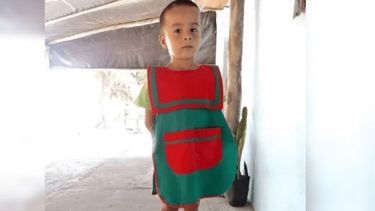 Una de las últimas fotos del niño Loan Danilo Peña en el ámbito familiar. Una de las últimas fotos del niño Loan Danilo Peña en el ámbito familiar.