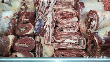 La carne vacuna registró un aumento cercano al 10%, lo que empujó hacia arriba el índice general. La carne vacuna registró un aumento cercano al 10%, lo que empujó hacia arriba el índice general.