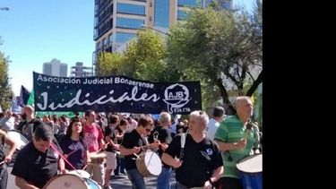 Los judiciales bonaerenses realizarán acciones de protesta durante toda la semana. (AJB)