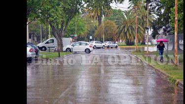 La lluvia en Pergamino