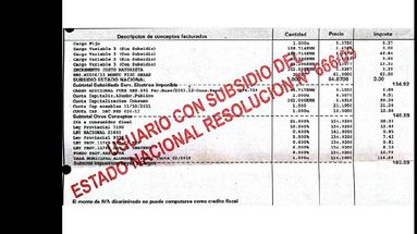 Las facturas de la Celp desde hace años cuentan con los ítems de cuota de capitalización. (LA OPINION)
