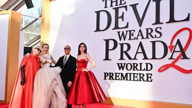 Los protagonistas principales de la primera y segunda edición del Diablo Viste a la Moda, la taquillera película norteamericana.