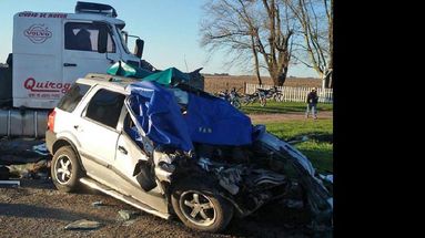 El vehículo Ecosport se dirigía en dirección Carmen de Areco-Arrecifes. (INTERNET)