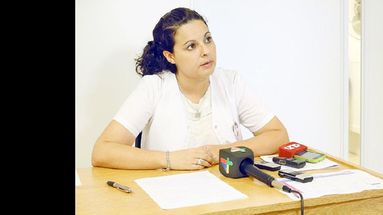 Erica Períes, referente del área de Inmunizaciones, brindó detalles de la vacunación de ingreso escolar. (LA OPINION)
