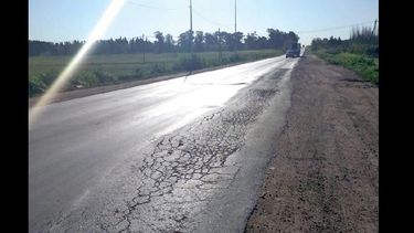 El diputado provincial solicitó obras para la ruta Nº 32, camino a Rosario. (LA OPINION)