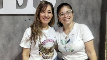 Belkis y Verónica Ferreira, integrantes de la organización de la Diversity Fest. Belkis y Verónica Ferreira, integrantes de la organización de la Diversity Fest.