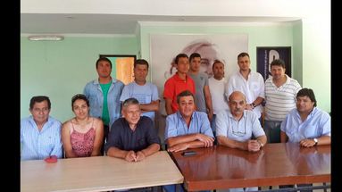 Representantes de las organizaciones sociales se unieron en el marco de la declaración de la emergencia social. (LA OPINION)