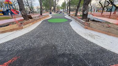 Plazas Dávila y 9 de Julio: avance de obras y  un cambio central en el corazón de la ciudad