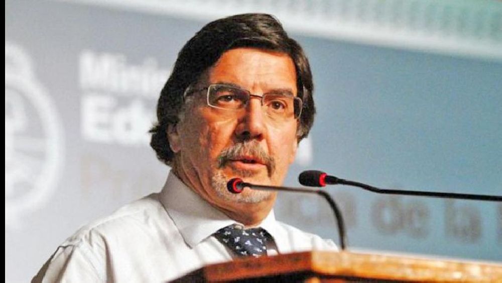 Alberto Sileoni presentó la iniciativa. (MINISTERIO DE EDUCACION)