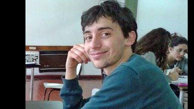El estudiante Andrés Comandi. (INSTITUTO Nº 5)