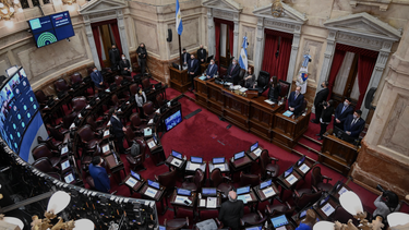 El senado de la Nación Argentina en una jornada clave. El senado de la Nación Argentina en una jornada clave.