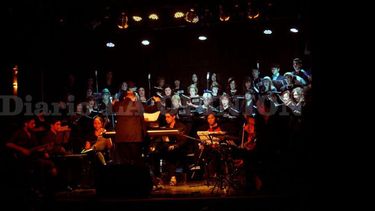 Imagen del Coro Polifónico. Como cierre los elencos interpretarán juntos la popular canción austríaca Noche de Paz. (ESTEBAN BIANCO)