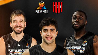 Martín Gandoy, Juan Martín Bello y Emanual Shepherd, referentes de Pergamino Básquet. Martín Gandoy, Juan Martín Bello y Emanual Shepherd, referentes de Pergamino Básquet.