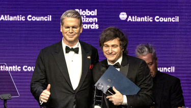 Scott Bessent y Javier Milei Scott Bessent y Javier Milei