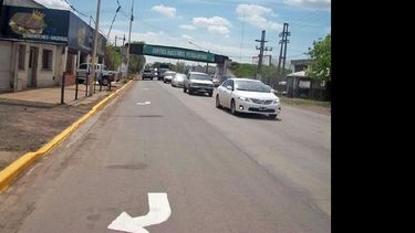 Los trabajos en la zona de Venini terminaron ayer y fue habilitada la zona para circular. (LA OPINION)