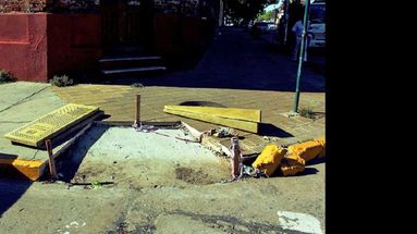Las nuevas rampas se colocarán  en distintos puntos de Juan B. Justo. (LA OPINION)