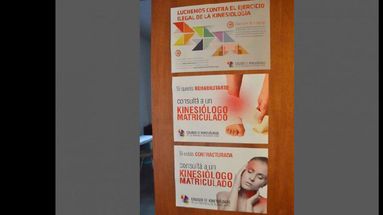 Las campañas de sensibilización, una tarea sostenida del Colegio. (LA OPINION)