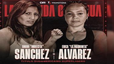 Anahí Sánchez expondrá su corona frente a Erica La Maquinita Alvarez. Anahí Sánchez expondrá su corona frente a Erica La Maquinita Alvarez.