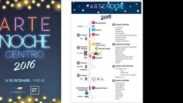 Como en cada diciembre, el evento se desarrollará en la zona céntrica. (GOBIERNO DE PERGAMINO) - En el plano se puede advertir la ubicación de los diferentes atractivos. (GOBIERNO DE PERGAMINO)