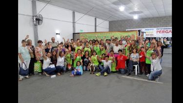 Feriantes, el alma de la Feria Muestra que año a año organiza el Prohuerta del Inta Pergamino. (INTA PERGAMINO)