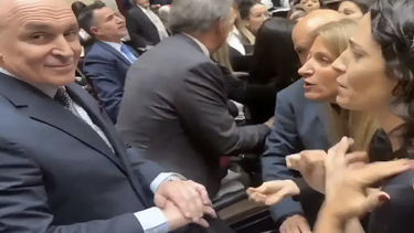 José Luis Espert ante las agresiones José Luis Espert ante las agresiones