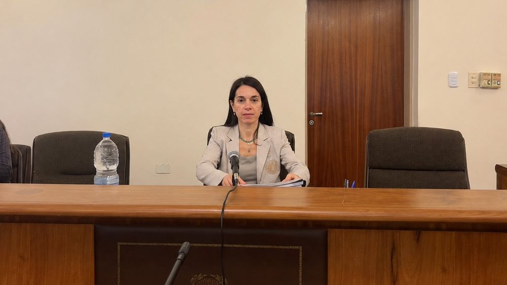 La jueza marcela Santoro presidió las audiencias de debate del juicio oral. La jueza marcela Santoro presidió las audiencias de debate del juicio oral.