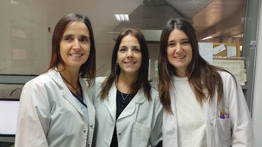 Andrea Cattani, Valeria Mayo, Florencia Gainza, del Servicio de Nutrición del Hospital que coordinan los talleres. Andrea Cattani, Valeria Mayo, Florencia Gainza, del Servicio de Nutrición del Hospital que coordinan los talleres.