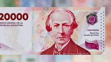 Los billetes nuevos de $20.000 están a la espera de que se inicie su distribución y los bancos calculan que llegarán a los cajeros a fin de año.
