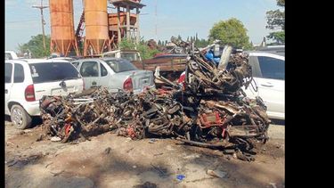 El procedimiento tiene como finalidad evitar inconvenientes con las motos secuestradas en el Municipio. (LA OPINION)