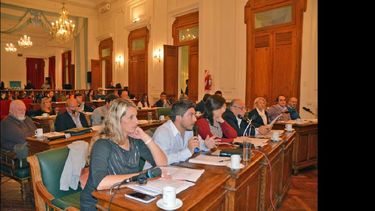 La del martes fue la tercera sesión ordinaria del año. La próxima será dentro de dos semanas. (LA OPINION) La del martes fue la tercera sesión ordinaria del año. La próxima será dentro de dos semanas. (LA OPINION)