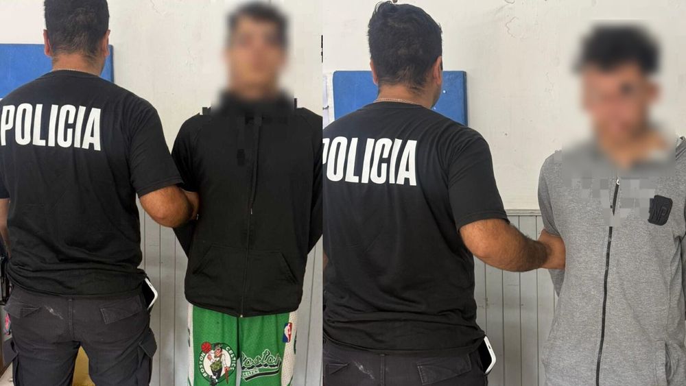 Los ladrones de 18 años quedaron detenidos en una causa del fiscal Germán Guidi. Los ladrones de 18 años quedaron detenidos en una causa del fiscal Germán Guidi.