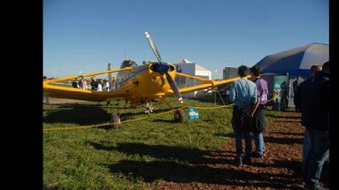 Las empresas de aviación agrícola, otro atractivo de AgroActiva. (AGROACTIVA)