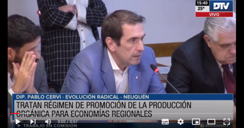 La Comisión de Agricultura y Ganadería de la Cámara de Diputados avanzó con el Régimen de Promoción de la producción orgánica para economías regionales.