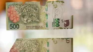 El Banco Central amplió el alcance del proceso de devolución de billetes rotos sin perforar para su reemplazo. ¿Qué billetes se pueden presentar?