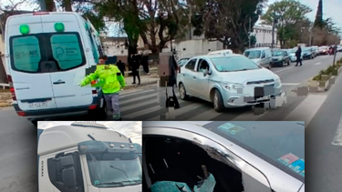Accidente de tránsito en zona sur de San Nicolás. Dos mujeres heridas. Accidente de tránsito en zona sur de San Nicolás. Dos mujeres heridas.
