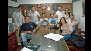Los representantes de ambas instituciones mantuvieron una positiva reunión. (INSTITUTO Nº 5)