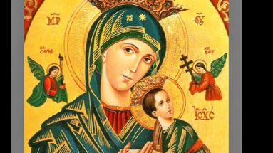 En honor a la Virgen, hoy se realizará la procesión a las 16:00. (INTERNET)