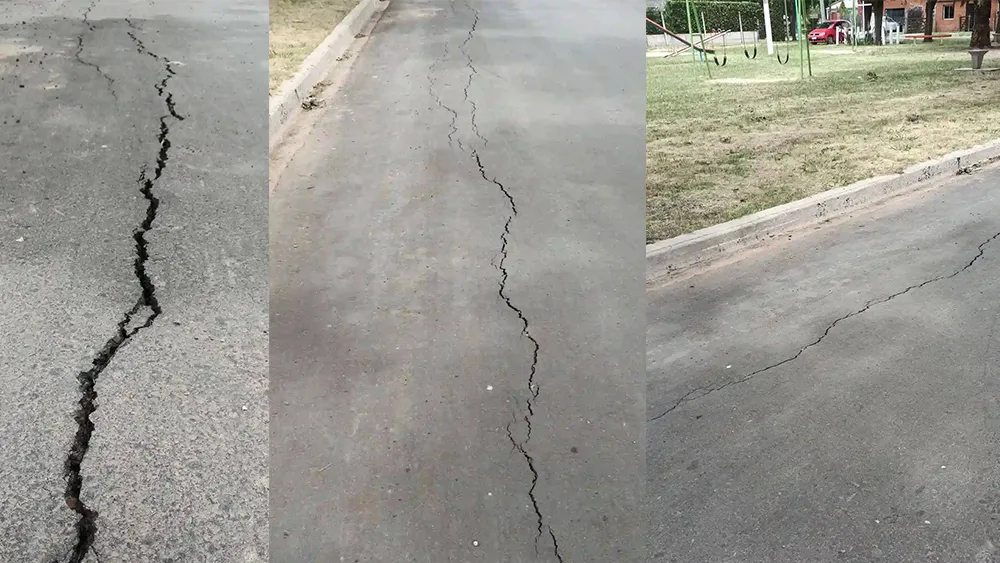 La imagen se viralizó en las últimas horas y encendió la bronca vecinal: el pavimento inaugurado en septiembre de 2025 en el barrio Don Antonio, en Villa Ramallo, ya se encuentra visiblemente deteriorado. La imagen se viralizó en las últimas horas y encendió la bronca vecinal: el pavimento inaugurado en septiembre de 2025 en el barrio Don Antonio, en Villa Ramallo, ya se encuentra visiblemente deteriorado.