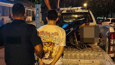 El fiscal Daniel Aguilar pidió la detención del menor aprehendido en flagrante delito del robo de una moto del interior de una casa. El fiscal Daniel Aguilar pidió la detención del menor aprehendido en flagrante delito del robo de una moto del interior de una casa.