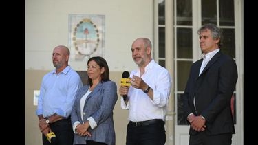 El jefe de Gobierno porteño, Horacio Rodríguez Larreta, visitó una de las Escuelas de Verano de la Ciudad. El jefe de Gobierno porteño, Horacio Rodríguez Larreta, visitó una de las Escuelas de Verano de la Ciudad.
