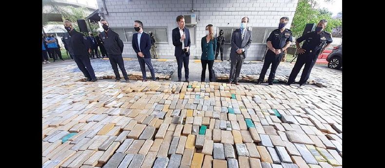 La ministra de Seguridad aseguró que esta investigación permitirá alcanzar otros niveles de organización de redes criminales para evitar futuros ilícitos. (TELAM)