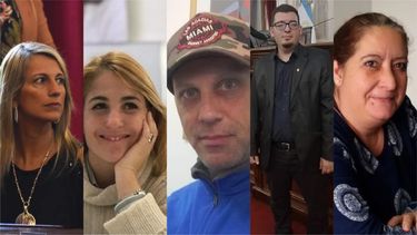 María Paula Bustos, María Eugenia Ball Lima, Angel Torrano, Luciano Busso y Sara Randazzo entre otros. Candidatos Pergaminenses en las listas de Legisladores Provinciales