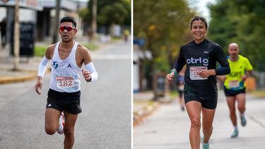 Matías Velázquez y Soledad Aita se quedaron con el triunfo en la Carrera Kodiak.