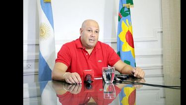 Walter Chamut pidió participación para la nueva Policía. (LA OPINION)
