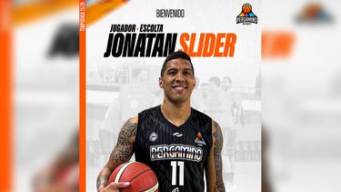 Jonatan Slider es nuevo jugador de Pergamino Básquet y está listo para salir a la cancha.