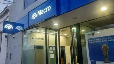 Banco Macro en Arrecifes. La nueva sucursal está ubicada en la Avenida Carlos Merlassino 558.